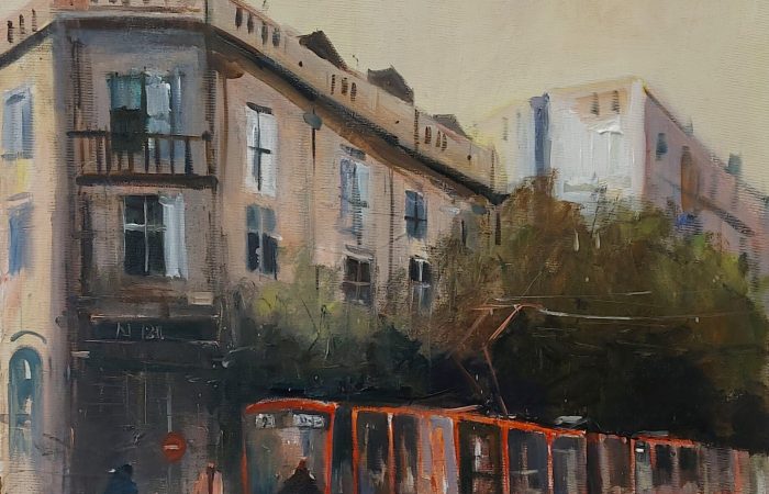 Beograd, ulje na platnu, 50 x 70 cm