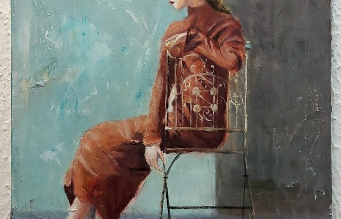 Gracija, 50 x60 cm, ulje na platnu